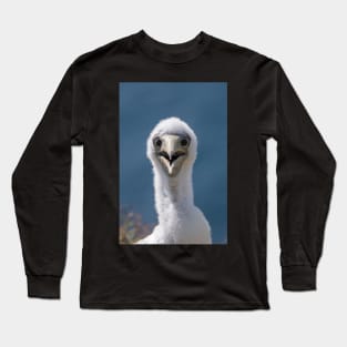 Juvenile Masked Booby, Norfolk Island Long Sleeve T-Shirt